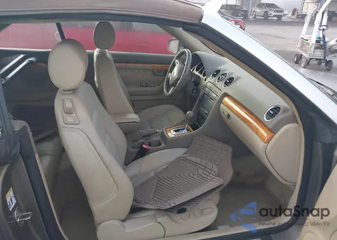 2008 Audi A4 2.0T Cabriolet from USA, damaged, VIN WAUAF48H48K002710